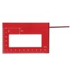 45/90 Degree Multifunctional Aluminum Alloy Angle Ruler Marking Gauge Woodworking