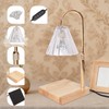 PETRISTRIKE LED Candle Warmer Lamp with Dimmer & 2/4/8H Timer,