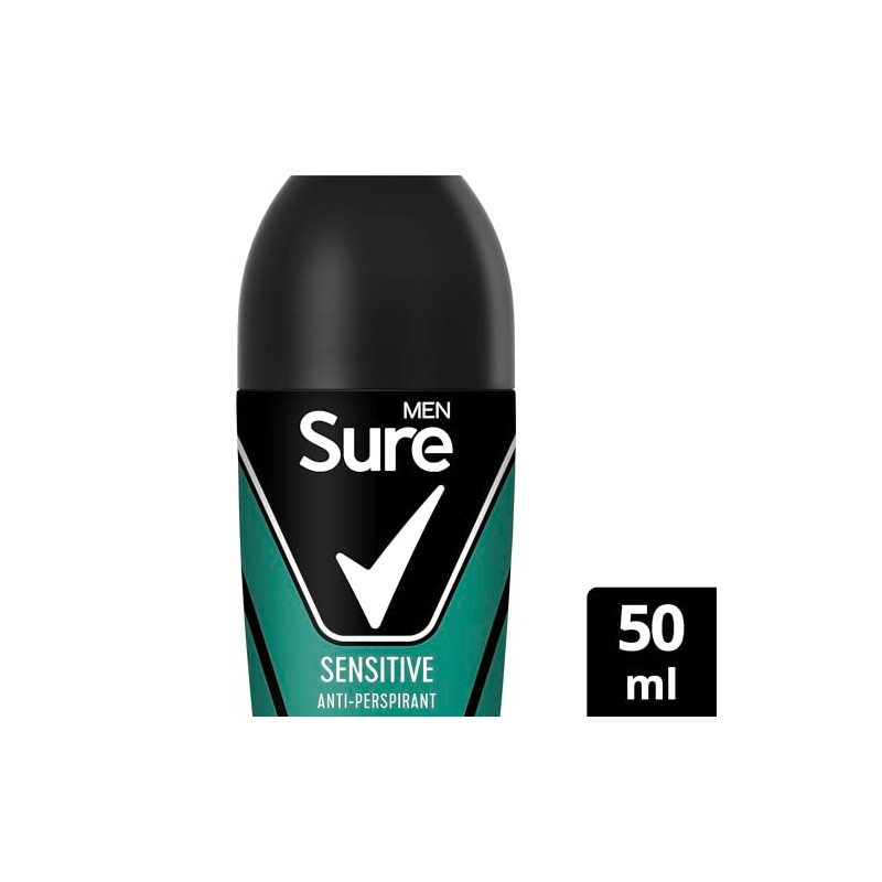 Sure Sensitive Antiperspirant Roll On 50 ml