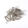 50Pcs Bar Pins Brooch Lock, Pins Safety Pins Back Safety
