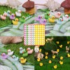 Taicols 100 Pcs Mini Duck Miniatures - Resin Waterproof Tiny