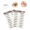 Housoutil Professional Eyebrows in a Pack of 12 Waterproof Natural