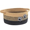 Ushang Pet Small Woven Cotton Rope Nursery Organizer Bins, Dog
