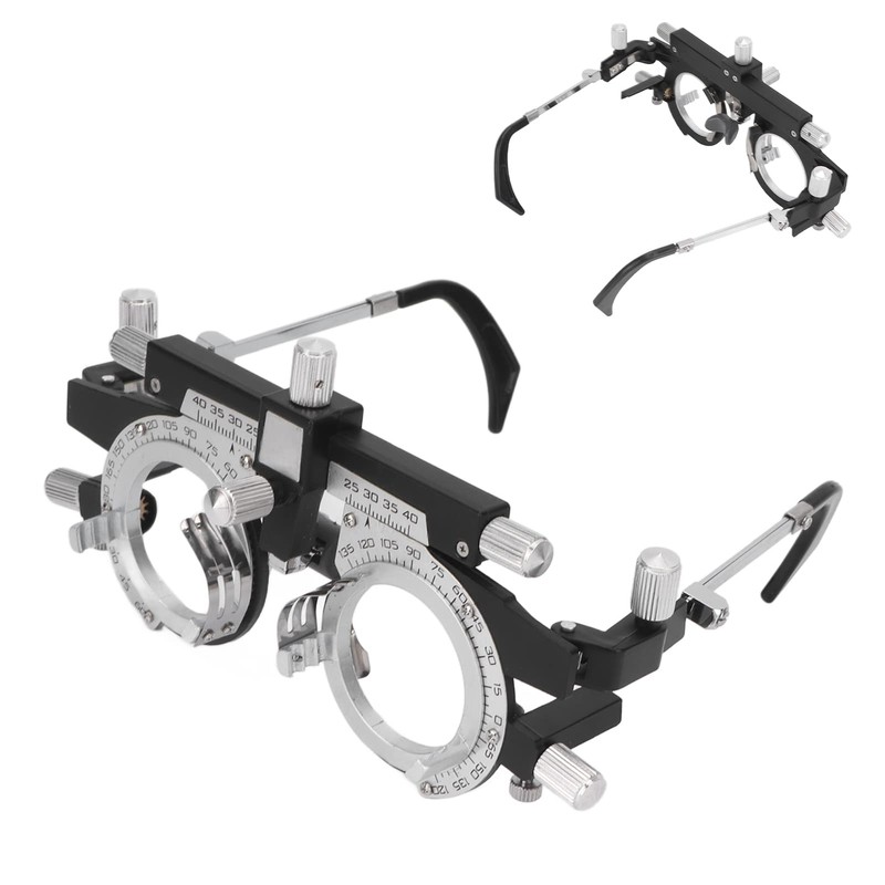 Optical Trial Lens Frame Optometry Eye Test, Adjustable PD Lightweight