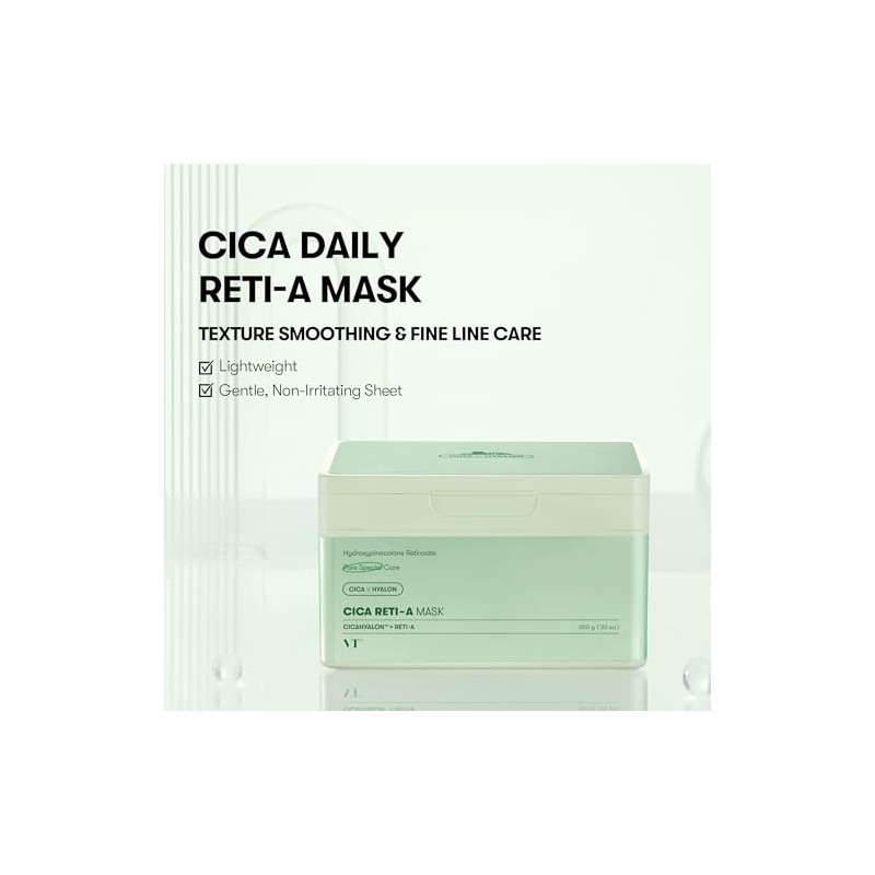 Cica Reti-A Mask by Vt Cosmetic for Women - 30