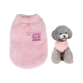 CareCooo Dog Jumper Small Dogs Pink - Soft, Warm & Durable, Easy to Put on, Washable (Pink, XL)