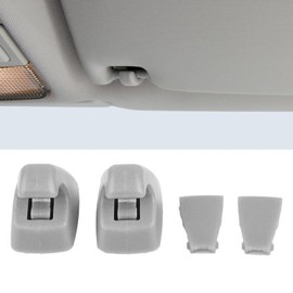 UZZH - 2 clips para visera solar para coches, retenedor de clip de soporte para visera solar, soporte de gancho de repuesto OEM  95994975, accesorios 