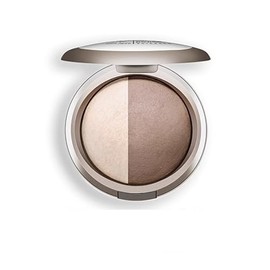 YiGuMy Contour Highlighter Palette, Bronzer & Highlighter Powder, Matte Translucent Setting for Cheeks & Face, Art Class Glow, Natural Shimmer, Sculpt Nose & Collarbone (01#BeigeWheat)
