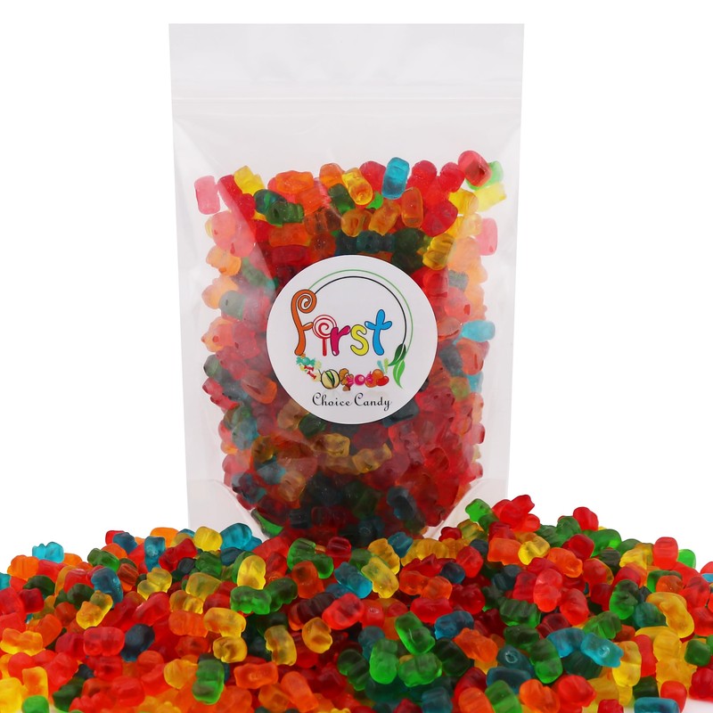FirstChoiceCandy Mini Gummy Bears, Mix Mini Cubs Gummi (2.2 Pound