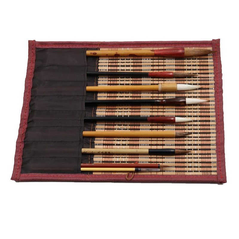 CENPEK 9 Piece Set Excellent Chinese Calligraphy Brush Kanji Japanese