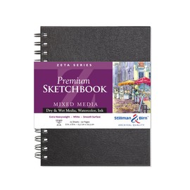 Stillman & Birn Zeta Sketchbook - 15 cm x 20.5 cm - Spiral Bound