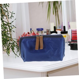 Vaguelly Portable Travel Makeup Bag for Women and Lightweight Cosmetic Organizer Pouch with Zipper Multipurpose Toiletry Storage for Lipsticks Hair Clips and Daily Essentials Compact Pouch