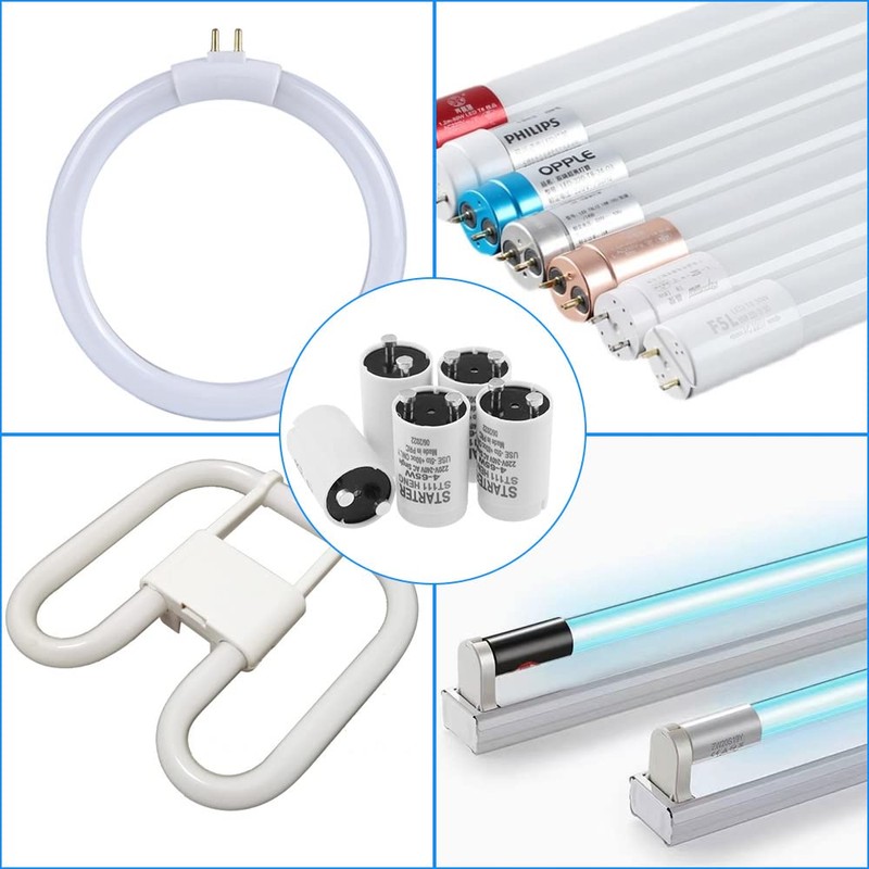 BlueXP 12 Pack ST111 Fluorescent Light Starter Switches 4-65 W