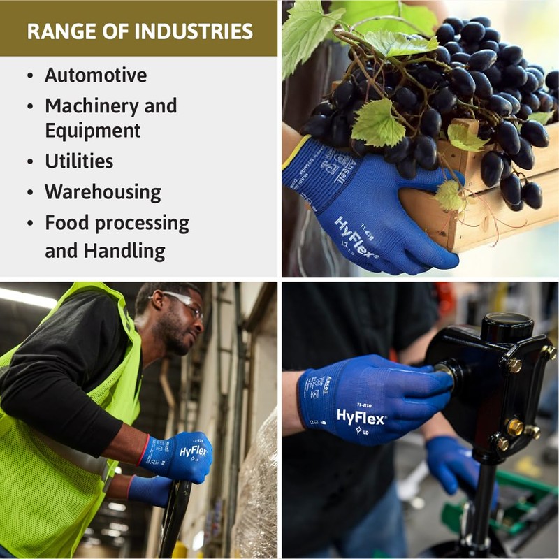 ANSELL HYFLEX 11-818 GLOVE SZ 09 (L)