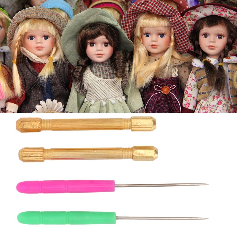 Doll Hair Rooting Tool Metal 10 Needles Sturdy Doll Hair