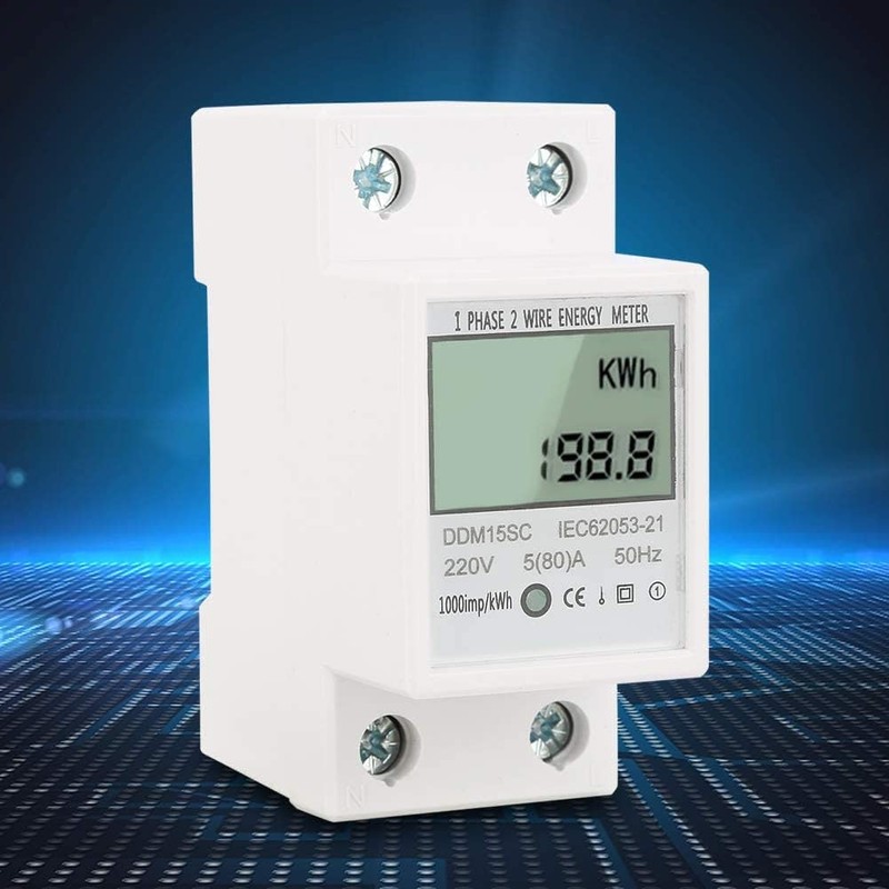 Hsthe Sea Electric Meter Single Phase Energy Meter 220V 5(80)