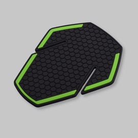 HRuizq Gas Tank Protectors for Motorcycle - Fuel Tank Sticker Protector Decals Stickers Tank Pad Protector Compatible with Kawasaki Eliminator/SE 450 500 (2024), Ninja e-1(2024MY-),Z e-1(2024) (Green)