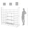 ROJASOP Large Shoe Rack Organizer for Entryway Closet 64-68 Pairs