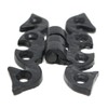 2 x fiXte Antique Black Butterfly Hinges Traditional Rustic Design