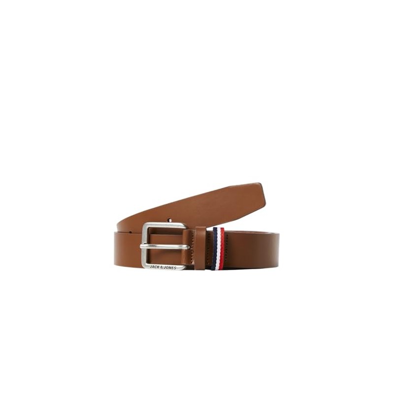 JACK & JONES Male Belt, Cognac