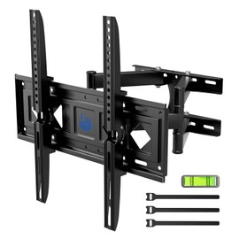 BoboGu TV Wall Mount for Most 26-70 inch TVs up to 99lbs, Wall Mount TV Bracket with Full Motion Dual Articulating Arm Supports Tilt Swivel and Extensio Max VESA 400x400mm