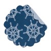 C&F Home Maritime 17" X 17" Round Placemat Set of