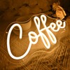 SYLHOME Coffee Led Neon Light Sign Home Bedroom Business Cafe