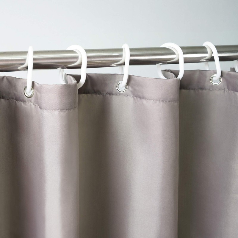 AooHome Short Shower Curtain 72 x 66 Inch, Fabric Shower