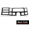DOTCOM Dash Bezel Panel Surround Trim Compatible with 1984-1996 Jeep