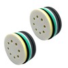 Ulifebet 8 Pcs Orbital Sander Pads, 5 Inch, 3 Hardness
