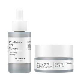 The Face Shop [Set Composition] The Face Shop Ultimate Panthenol Serum 30mL + Cream 50mL