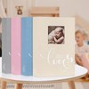 Lanpn Baby Photo Album 4x6 300 Pockets, Linen Hardcover Newborn