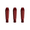 Mission Titan Fox Darts Stems Shafts Titanium Aluminium Tops (Red,