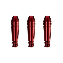 Mission Titan Fox Darts Stems Shafts Titanium Aluminium Tops (Red, 3 Spare Tops Only)