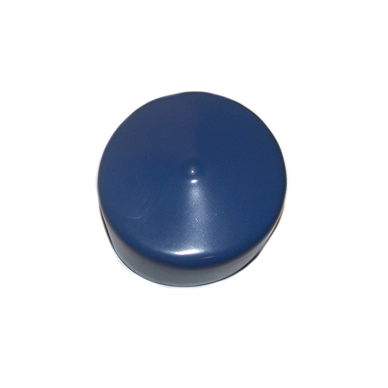 Blue Vinyl Round Stretchable Pipe End Cap 2-3/8" (2.375") ID
