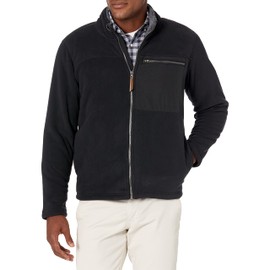 Charles River Apparel mens Jamestown Fleece Jacket, Black, Medium US