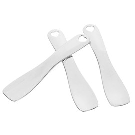 Healeved Zinc Alloy Eye Cream Spoon Set of 3 Eye Massage Tool for Skin Care Professional Makeup Spatula for Skin Types