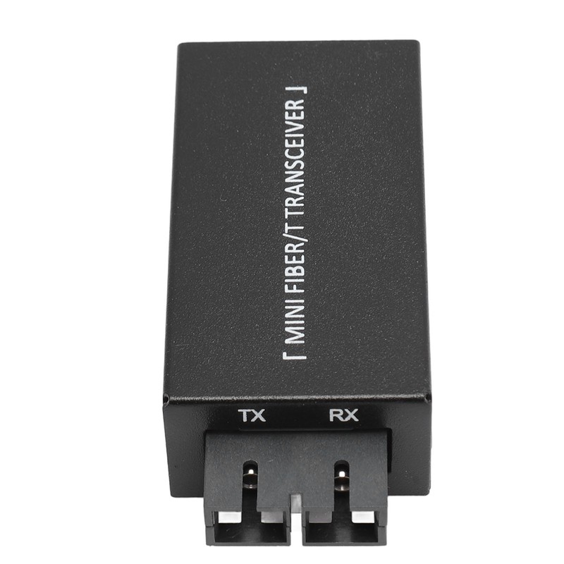 Fiber Optic Transceiver 2 Ports 10 100Mbps Self Adaptive Tx1310nm