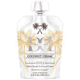 Tan Inc Double Dark Coconut Cream 400X Black Bronzer (100ml)