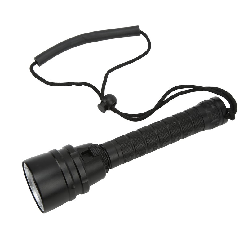 S5 Diving Flashlight with Anti Skid Rope Hard Anodized Treatment