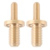 EMSea 2pcs 1/2 Inch Pool Cue Brass Screw for Extended