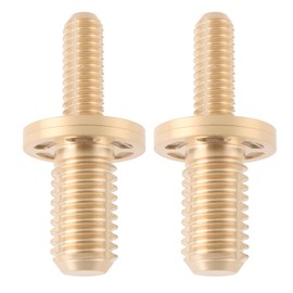 EMSea 2pcs 1/2 Inch Pool Cue Brass Screw for Extended Billiard Cue 47.5x22mm