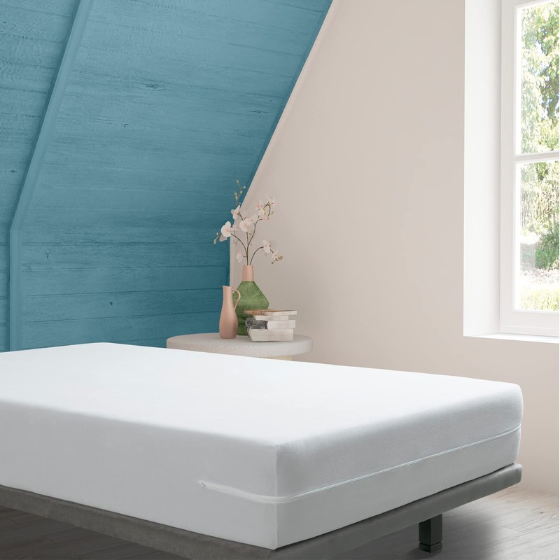 Tural Elasticated Mattress Cover in Silky Soft Microfibre Terry Towelling