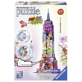Ravensburger 3D Puzzle 12599 Edition - Pop Art, Empire State Building, bunt