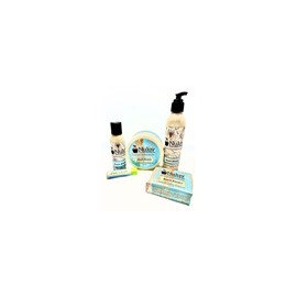 Sweet ALmond Skin Care Gift Set with Cherry Berry Chappie
