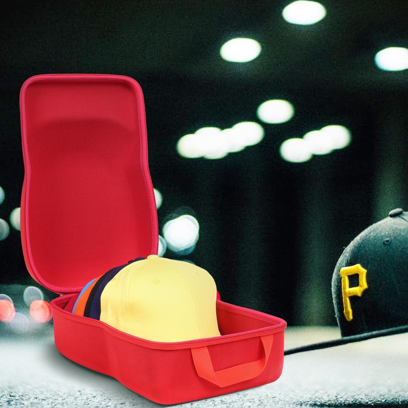 khanka Hard Storage Carrying Case Compatible with Baseball Caps This