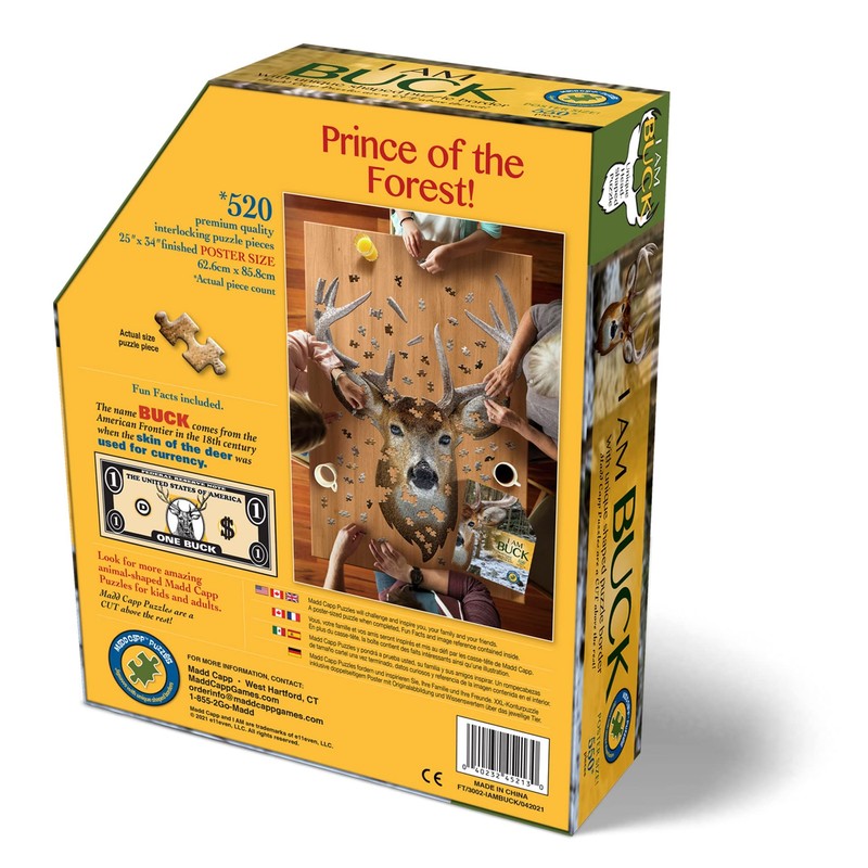 Madd Capp Puzzles - I AM Buck - 550 Pieces
