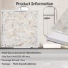 Diflart Mother of Pearl Peel and Stick Backsplash Subway Mosaic