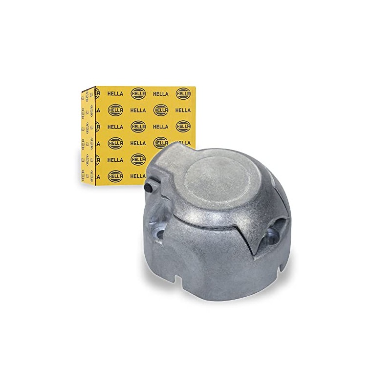 7-poles female socket metal aluminium jaeger