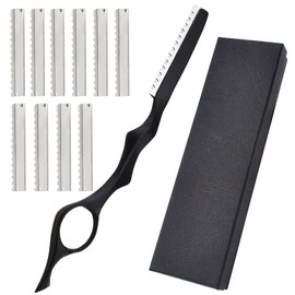 Hairstyling Razor Stainless Steel Painted Thinning Razor Spring Cut Professional Design